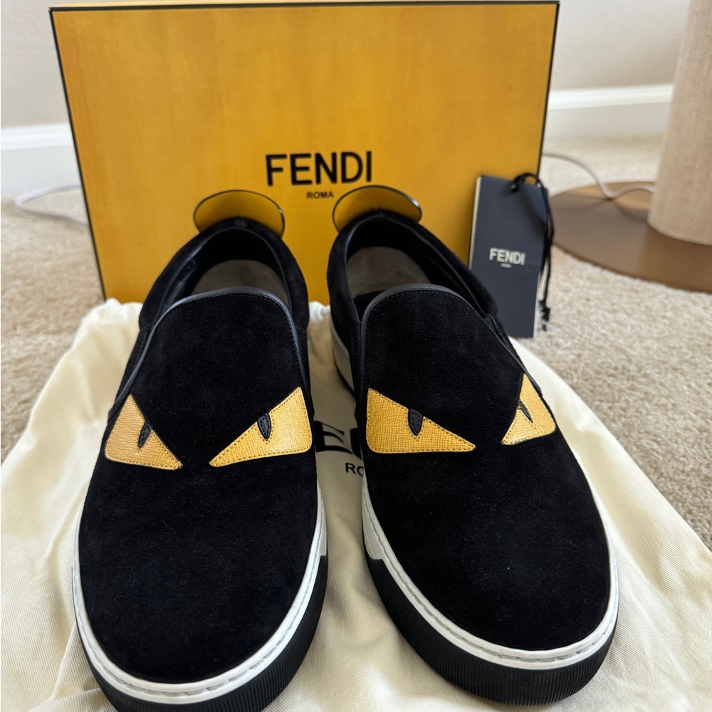 Fendi Monster eye shoes